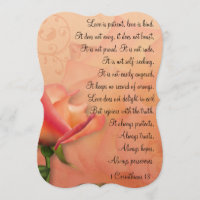 KRW 1 Corinthians 13 Love is Patient Invitation