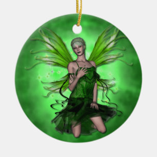 KRW Absinthe the Green Faery Fantasy Ornament