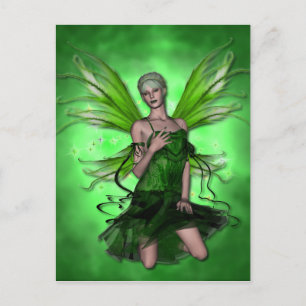 KRW Absinthe The Green Fairy Postcard