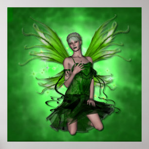 KRW Absinthe The Green Fairy Poster