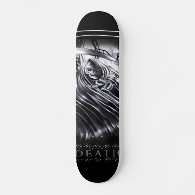 KRW Black Death Grim Reaper Skateboard (Front)