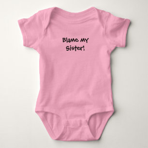 KRW Blame my Sister! Baby Bodysuit
