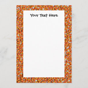 KRW Candy Corn 5x7 Custom Invitation
