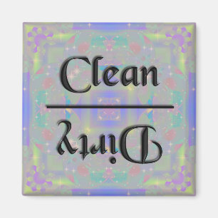 KRW Clean and Dirty Kitchen Magnet