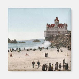 KRW Cliff House, San Fransisco 1902 Vintage Magnet