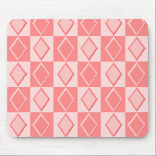 KRW Coral Diamonds Mouse Mat