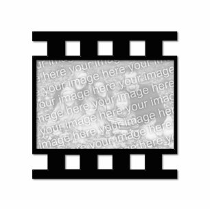 KRW Custom Film Strip Photo Frame Standing Photo Sculpture