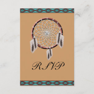 KRW Dreamcatcher Native American Wedding RSVP