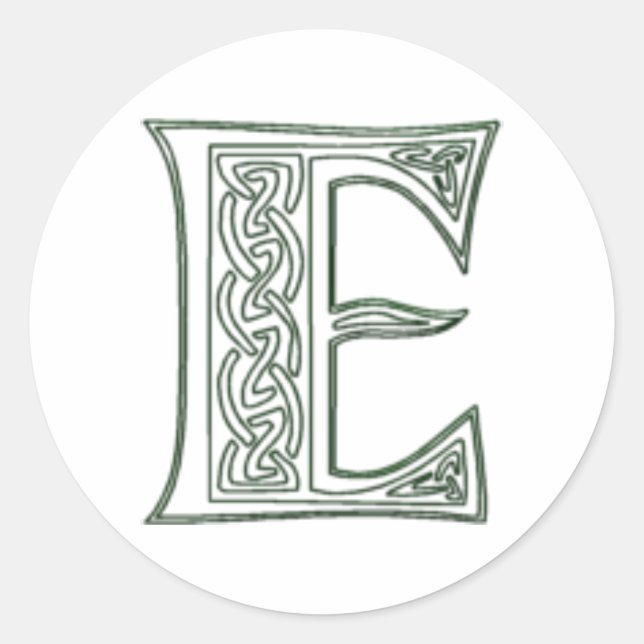 KRW - E - Celtic Monogram Seal (Front)