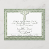 KRW Elegant Celtic Cross Irish Wedding