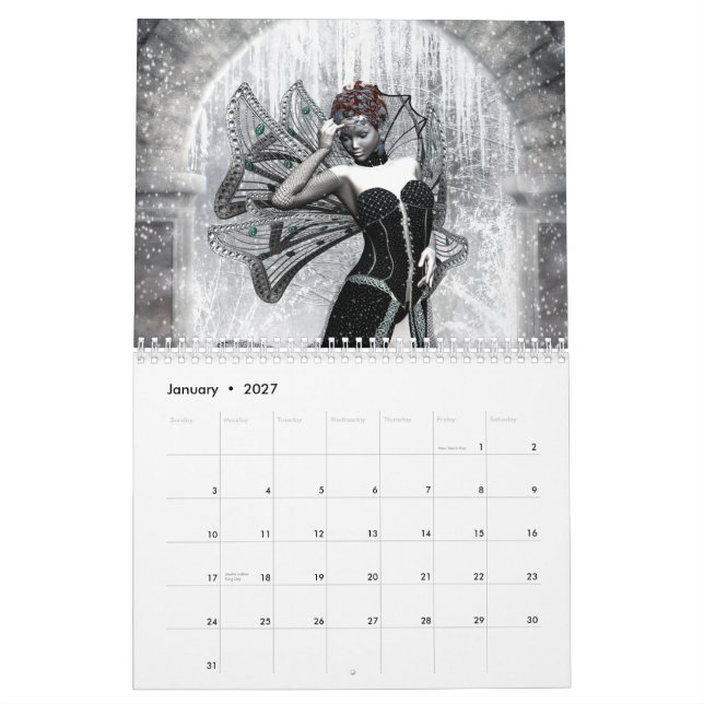 KRW Fantasy Art Calendar 2012 (Jan 2027)