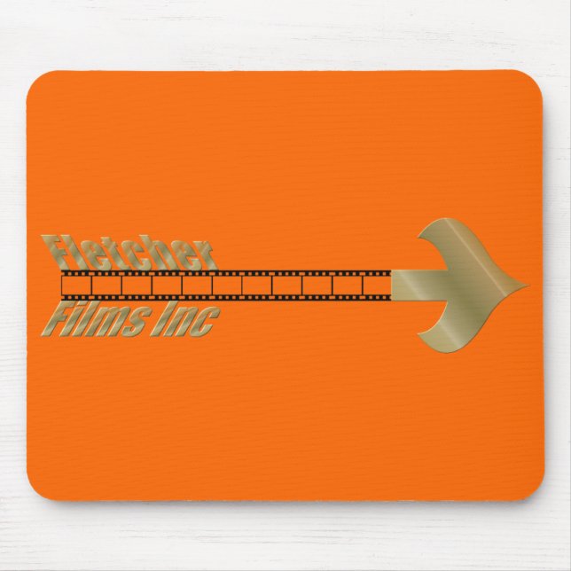 KRW Fletcher Films logo Mouse Mat (Front)
