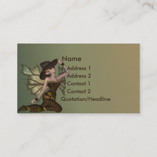 KRW Forest Pixie Business Card