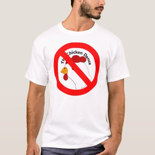 KRW Funny No Chicken Dance Wedding T-Shirt
