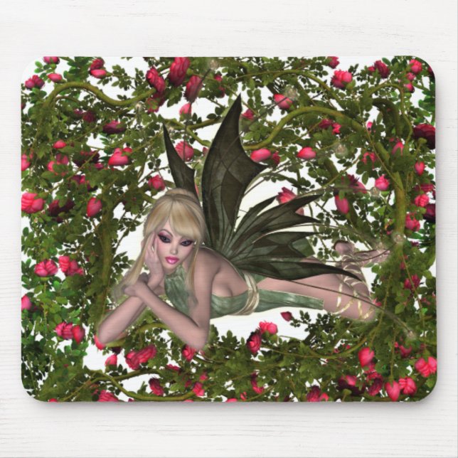 KRW Garden Faery - Blonde Mouse Mat (Front)