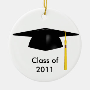 KRW Graduation Cap Custom Date Ornament