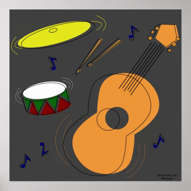 KRW Hail! Hail! Rock n' Roll Poster (Front)