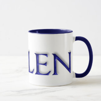 KRW Helen Blue Glass Mug