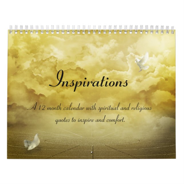 KRW Inspirations Spiritual Quote Calendar (Cover)