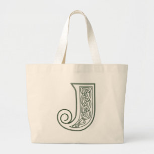 KRW - J - Celtic Monogrammed Tote Bag