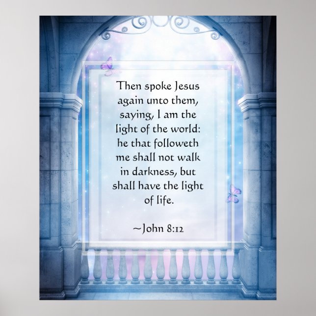 KRW Jesus is the Light of the World Poster (Front)