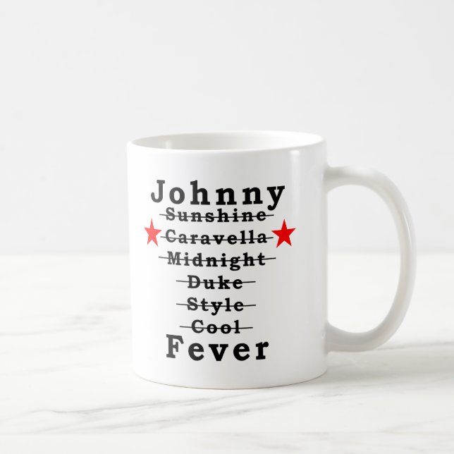 KRW Johnny Fever KRP Coffee Mug (Right)