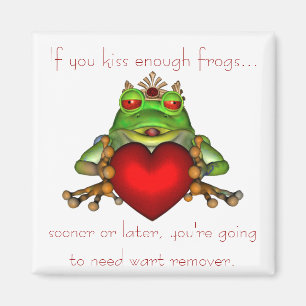 KRW Kissing Frogs Magnet