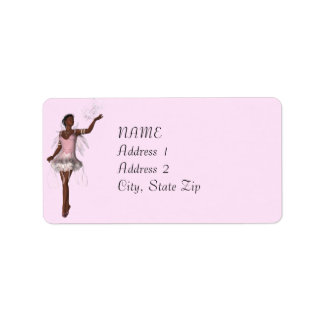 KRW Lana Fairy Fantasy Custom Pink Address Label