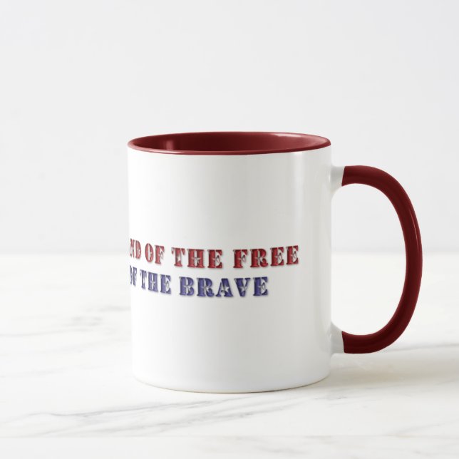 KRW Land of the Free Mug (Right)