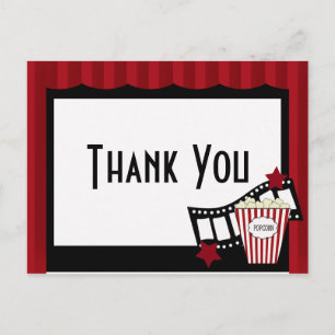 KRW Movie Theater Thank You Postcard