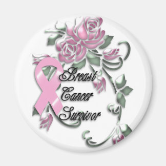 KRW Pink Ribbon survivor Magnet