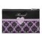 KRW Purple Jewel Heart Name Small Cosmetic Bag