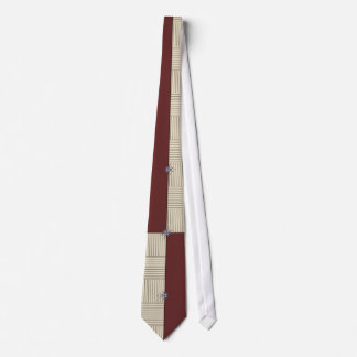 KRW Retro Colour Block Striped Tie