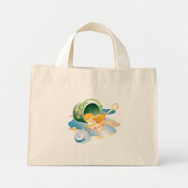 KRW Shovel and Pail Beach Bag (Front)