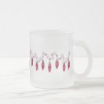 KRW Snowdrops - Red - Frosted Mug<br><div class="desc">KRW Snowdrops - Red - Frosted Mug</div>
