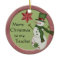 KRW Snowman Teacher Christmas Ornament