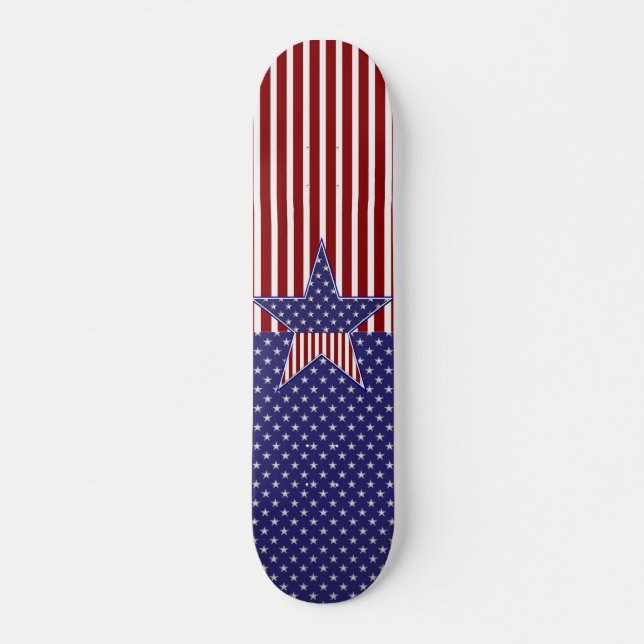 KRW Stars and Stripes Skateboard (Front)
