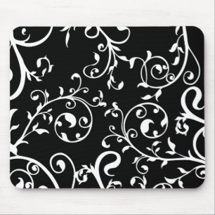 KRW Swirling Vines Mouse Mat