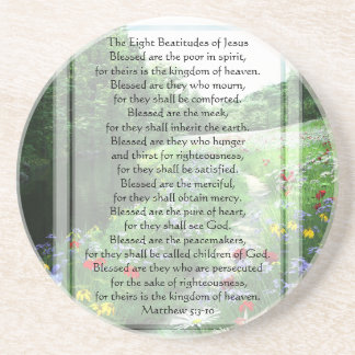 KRW The Eight Beatitudes of Jesus Coaster