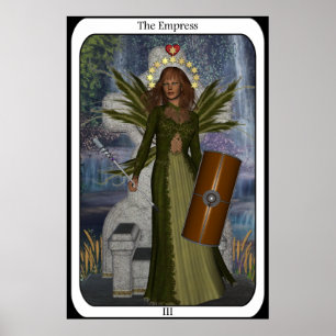 KRW The Empress Fairy Tarot Card Poster