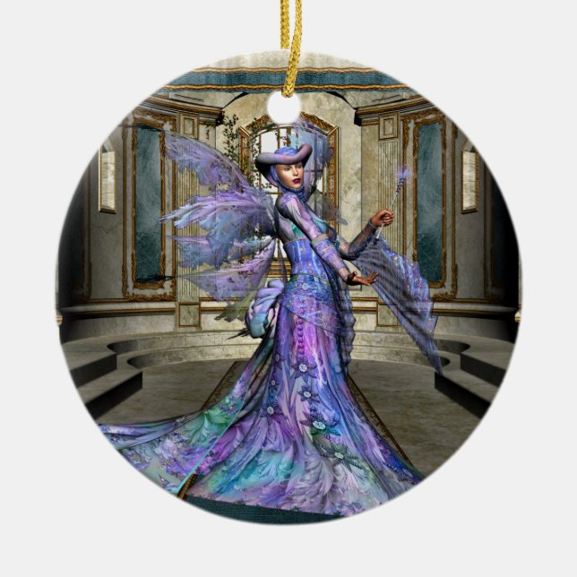 KRW The Fairy Godmother Fantasy Ornament (Front)