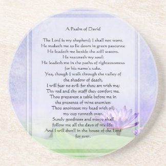 KRW The Lord is My Shepherd Psalm 23 Coasters
