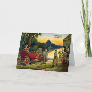 KRW Vintage Automobile 1910 Card