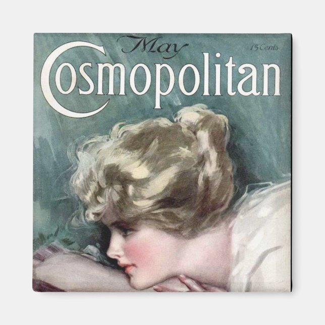 KRW Vintage Cosmopolitan 1915 Magazine Magnet (Front)