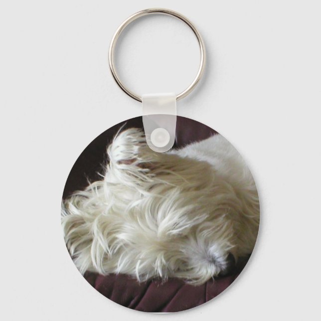 KRW Westie Keychain (Front)