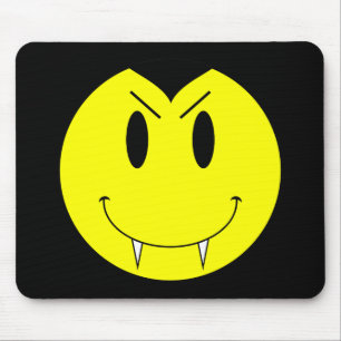 KRW Yellow Face Vampire Mouse Mat