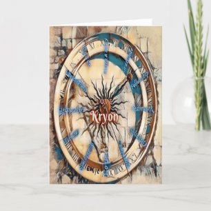 Kryon Times Folded Holiday Card