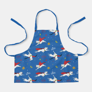 Krypto Flying Pattern Apron