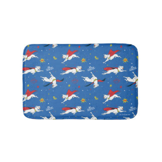 Krypto Flying Pattern Bath Mat