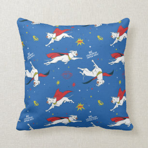 Krypto Flying Pattern Cushion